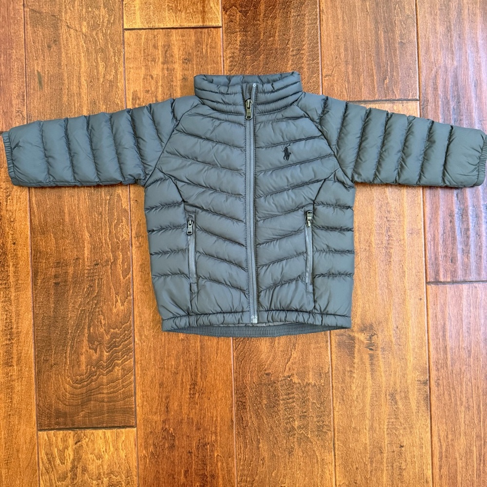 Ralph Lauren Kids Puffer Jacket - Dark Gray
